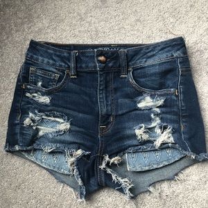 American Eagle high rise shorts 2